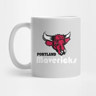 Defunct Portland Mavericks Independent Baseball 1977 Mug